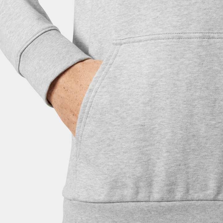 Helly Hansen Men's HH Logo Hoodie Grey Melange Helly Hansen