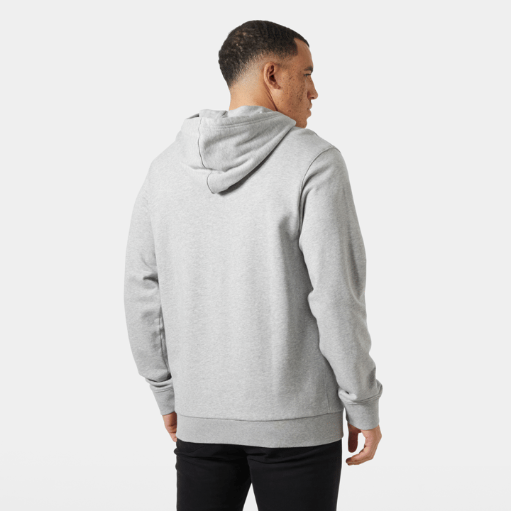 Helly Hansen Men's HH Logo Hoodie Grey Melange Helly Hansen