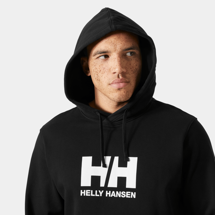 Helly Hansen Men's HH Logo Hoodie Black Helly Hansen
