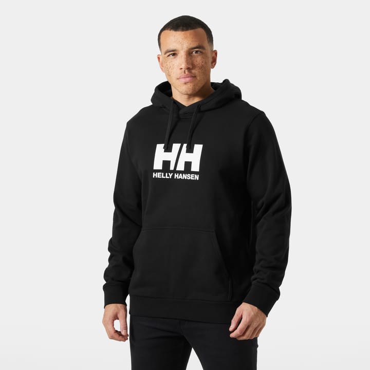 Helly Hansen Men's HH Logo Hoodie Black Helly Hansen