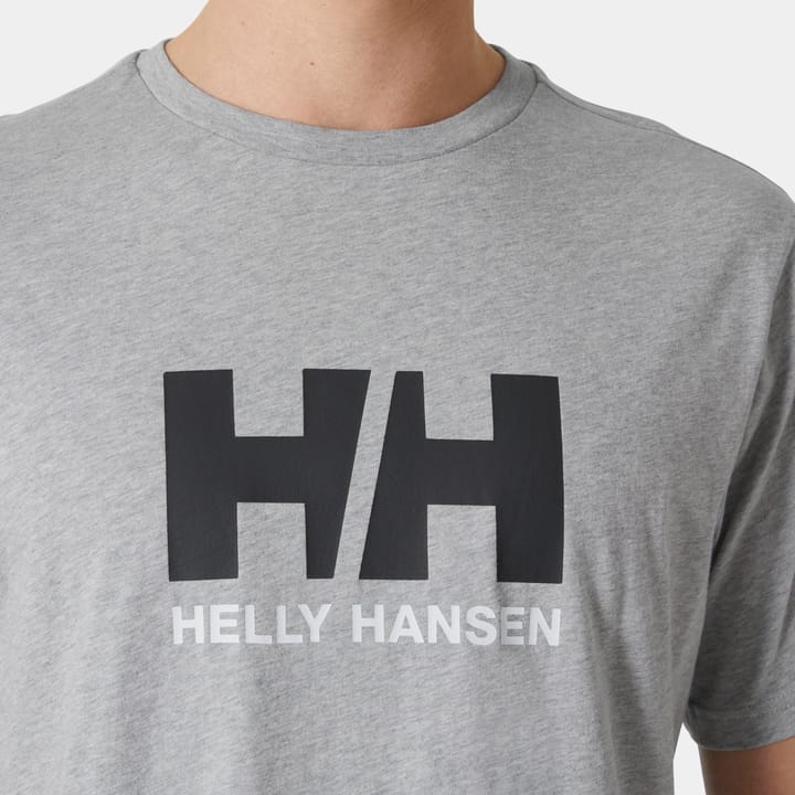 Helly Hansen Men's HH Logo T-Shirt 3.0 Grey Melange Helly Hansen