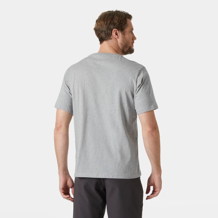 Helly Hansen Men's HH Logo T-Shirt 3.0 Grey Melange Helly Hansen
