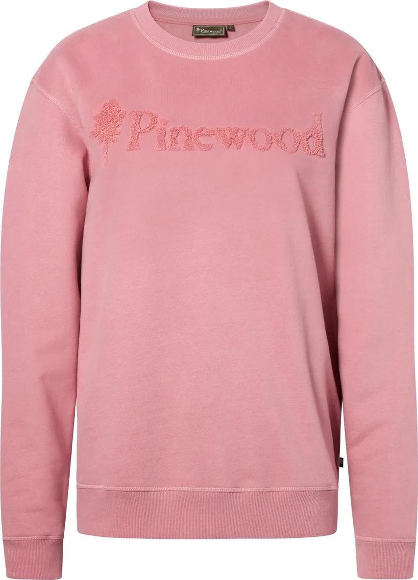 Pinewood Unisex Värnamo Pinewood Logo Sweater Dusty Pink