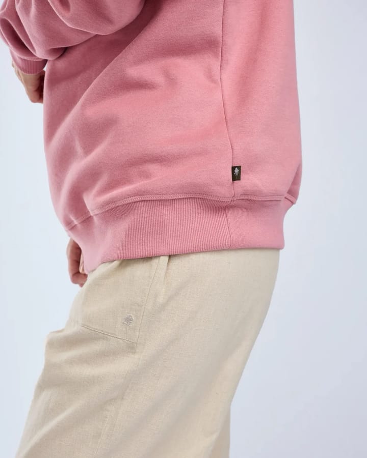 Pinewood Unisex Värnamo Pinewood Logo Sweater Dusty Pink Pinewood