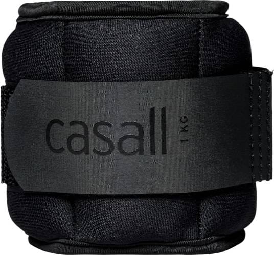 Casall Wrist Weights 2x1kg Black Casall