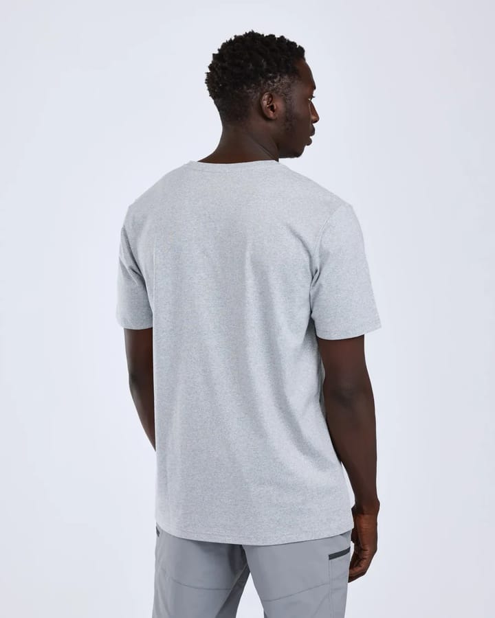 Pinewood Men's Fishing T-Shirt Light Grey Melange Pike Pinewood