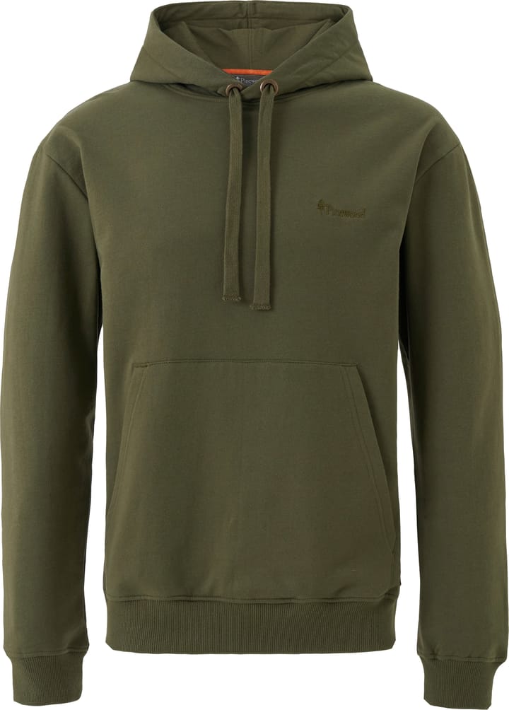 Pinewood Logo Hoodie Pine Green Pinewood