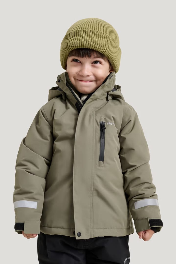 Tretorn Kids' Frost Insulated Shell Jacket Smokey Olive Tretorn