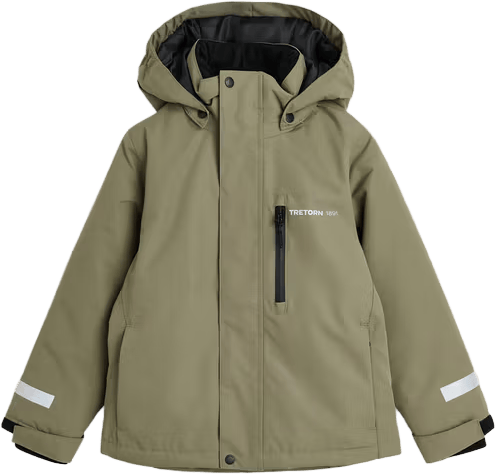 Tretorn Kids' Frost Insulated Shell Jacket Smokey Olive Tretorn