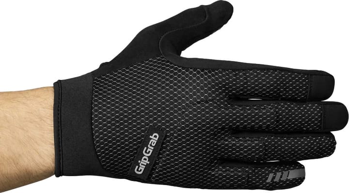Gripgrab Descent Insidegrip™ Full Finger Summer Gloves Black Gripgrab