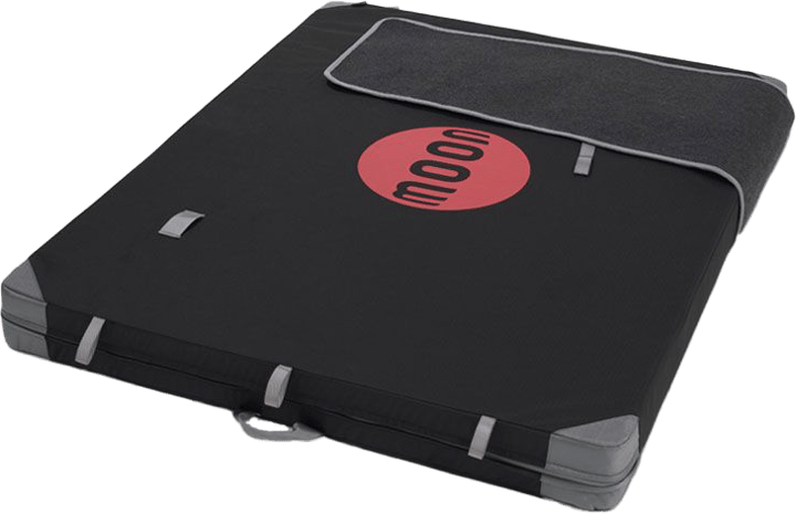 Moon Climbing Warrior Crash Pad Jet Black Moon Climbing