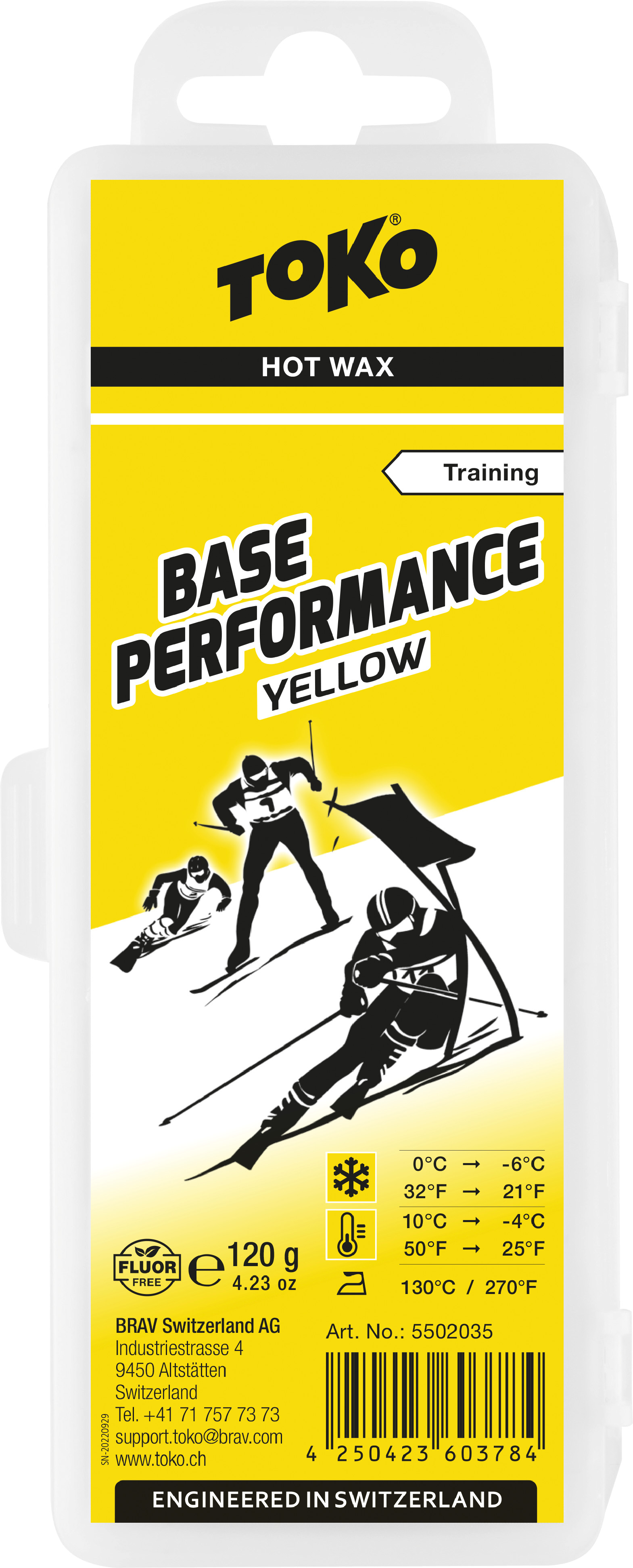 Toko Base Performance Yellow 120g Voitelu 120g