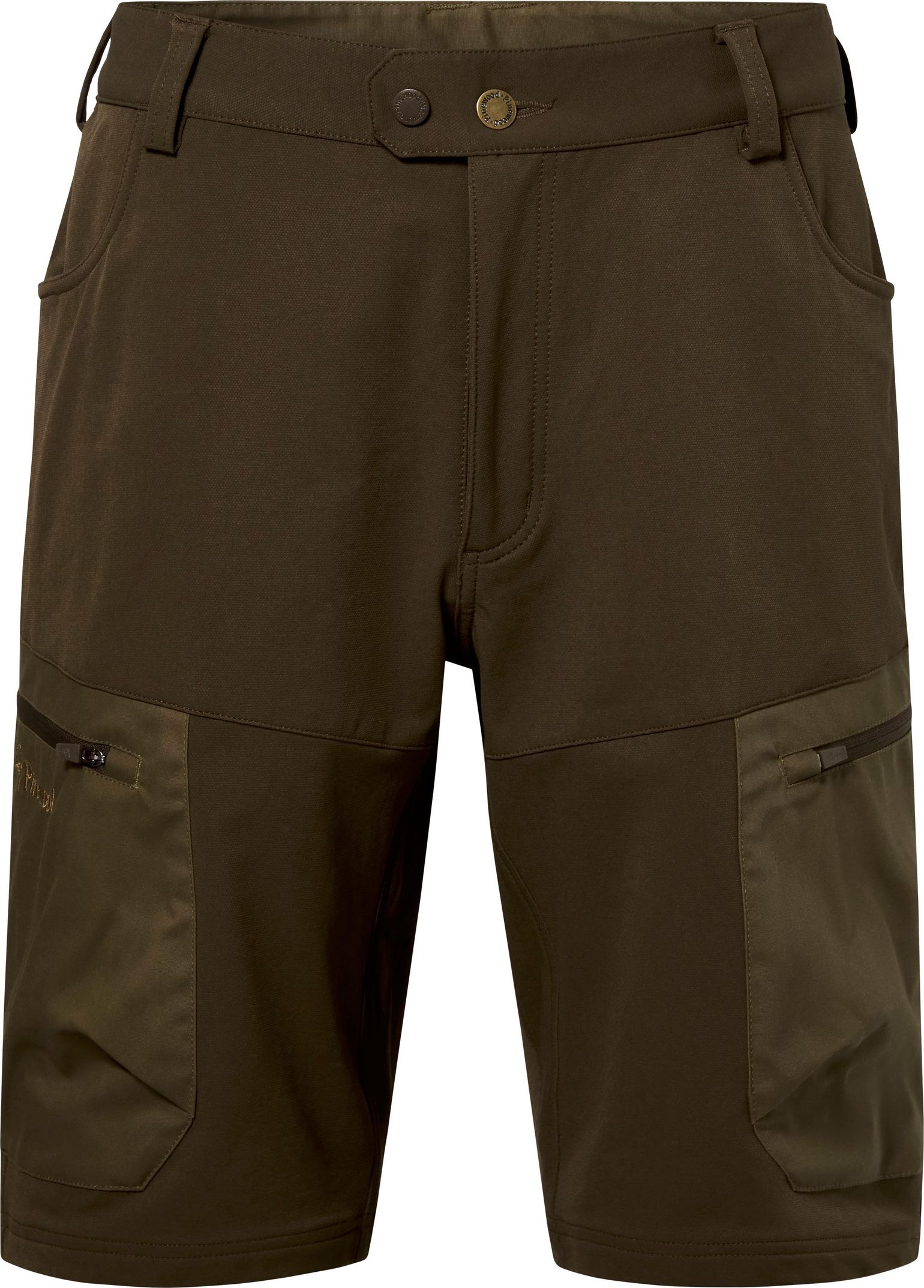 Pinewood Men's Finnveden Hybrid Shorts Dark Olive/H. Olive