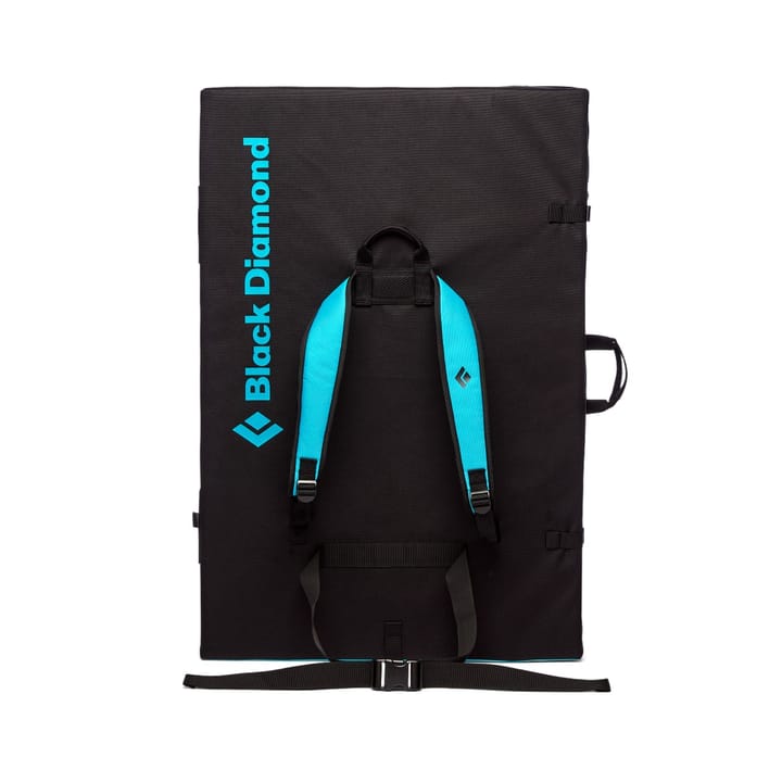 Black Diamond Circuit Crash Pad Aqua Blue 120 x 89 x 10 cm Black Diamond