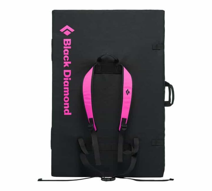 Black Diamond Circuit Crash Pad Black-Ultra Pink 120 x 89 x 10 cm Black Diamond