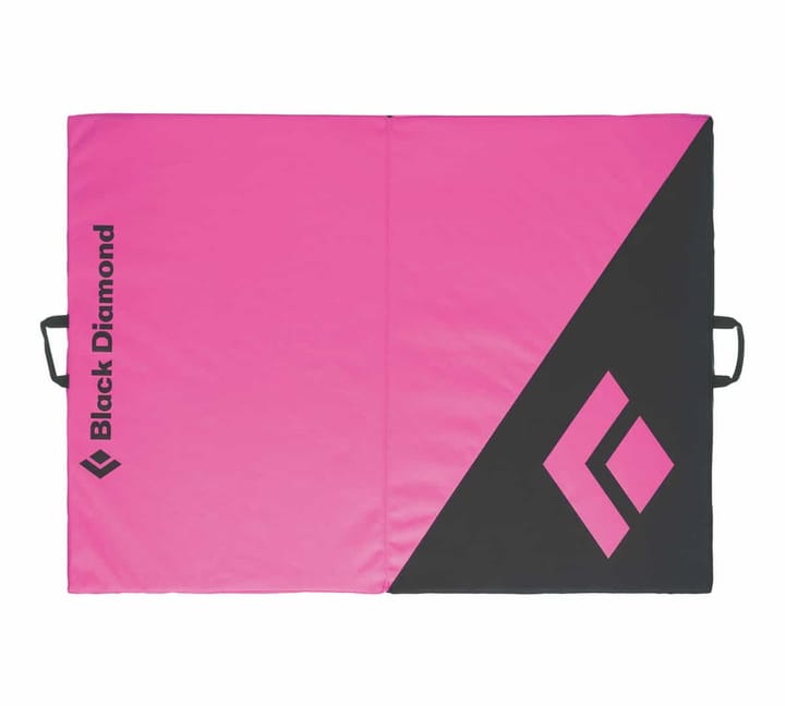 Black Diamond Circuit Crash Pad Black-Ultra Pink 120 x 89 x 10 cm Black Diamond