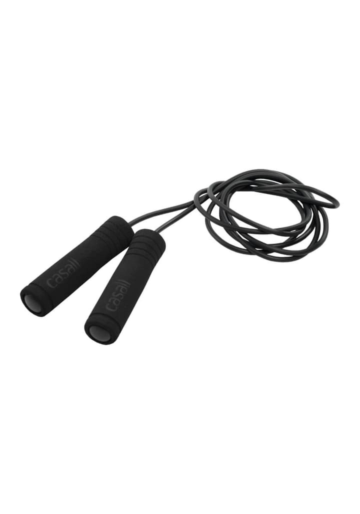 Casall Jump Rope Foam Handle Black Casall