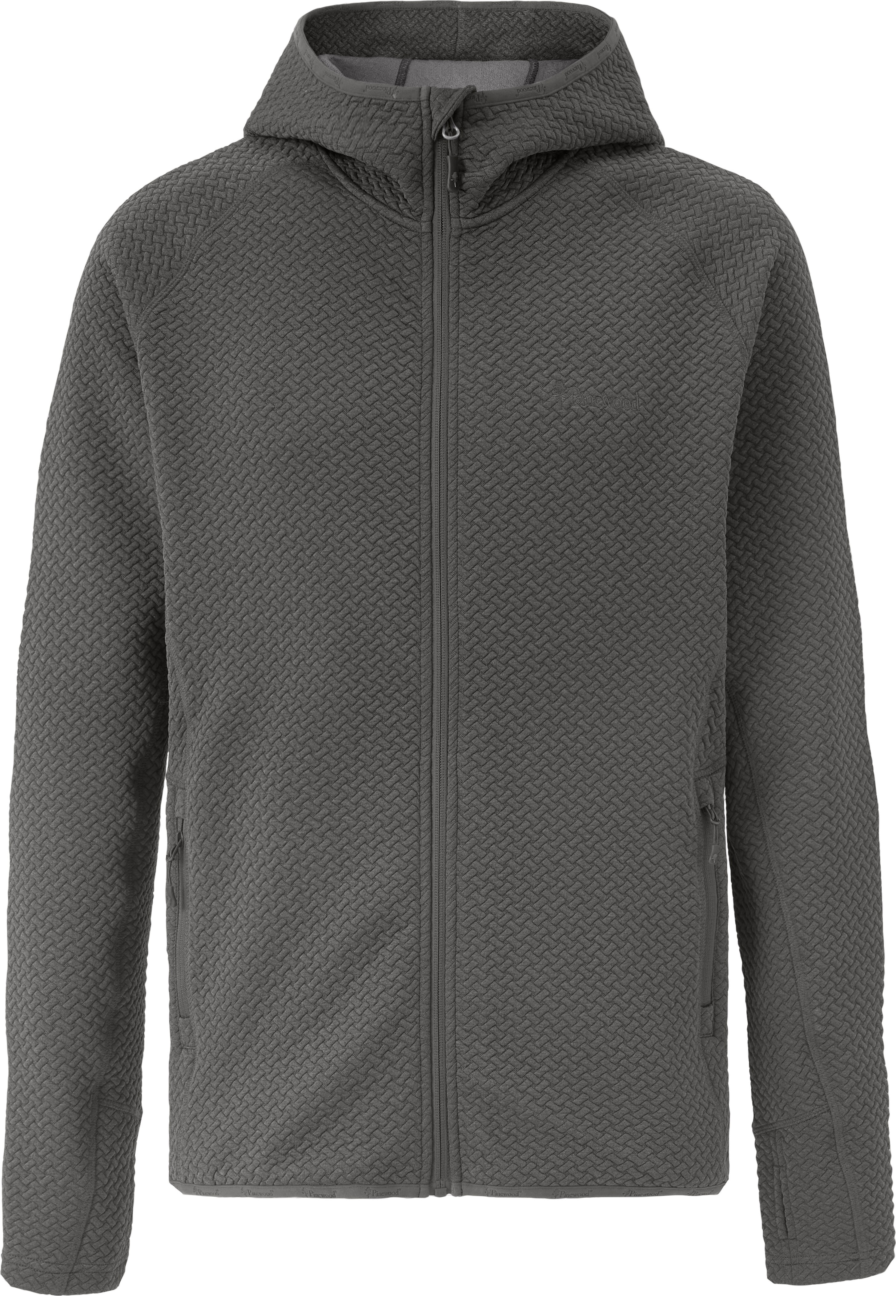 Pinewood Men's Everyday Travel Full Zip Sweater Grey Mel, S