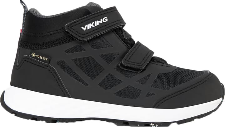 Viking Footwear Kid's Veme Reflex Mid Gore-Tex 2v Black Viking Footwear