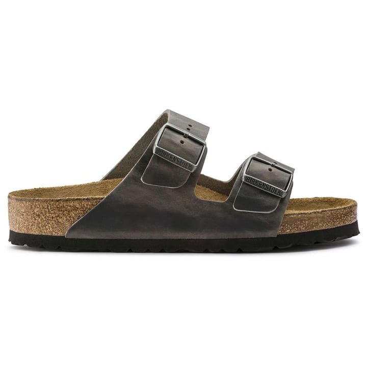 Birkenstock Arizona Oiled Nubuck Leather Soft Footbed Regular Iron Birkenstock Birkenstock Arizona Oiled Nubuck Leather Soft Footbed Regular Iron Birkenstock