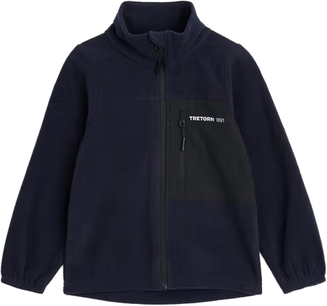 Tretorn Kids' North Micro Fleece Jacket Deep Navy