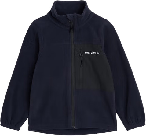 Tretorn Kids' North Micro Fleece Jacket Deep Navy