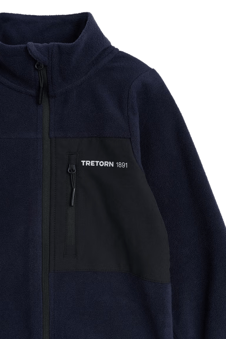 Tretorn Kids' North Micro Fleece Jacket Deep Navy Tretorn