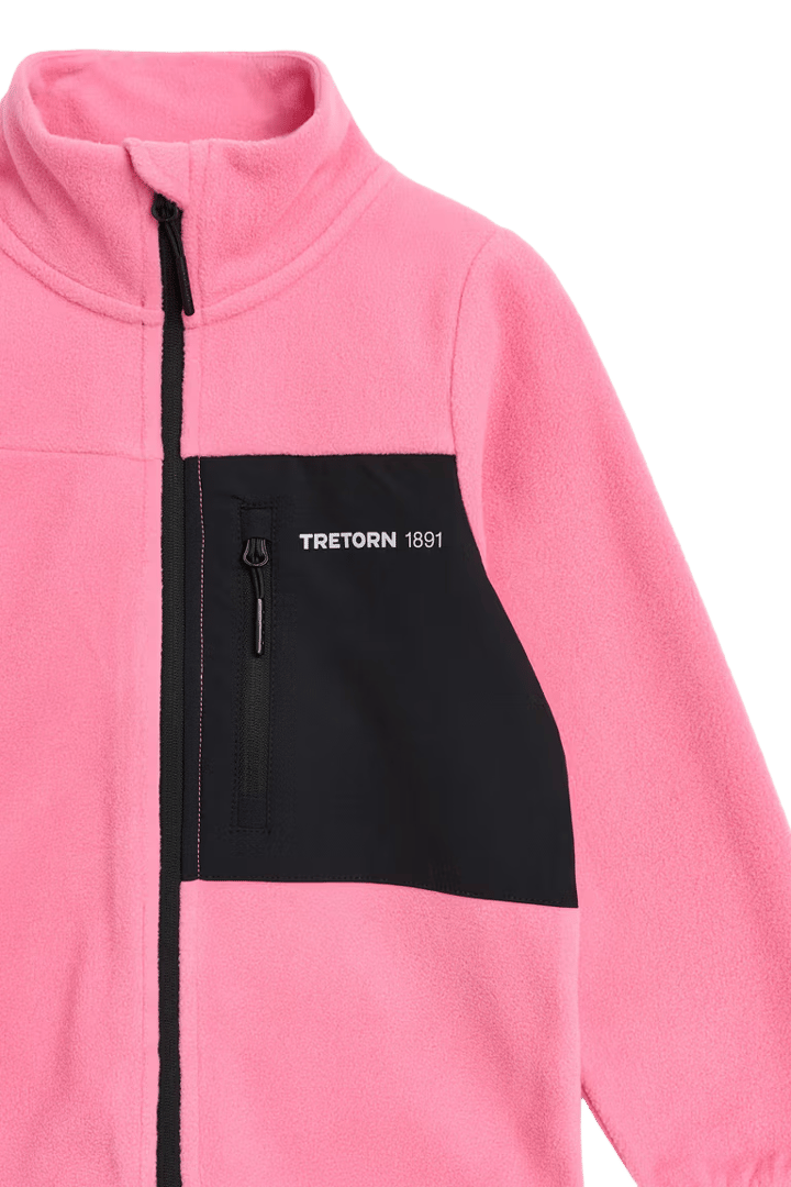 Tretorn Kids' North Micro Fleece Jacket Chateau Rose Tretorn