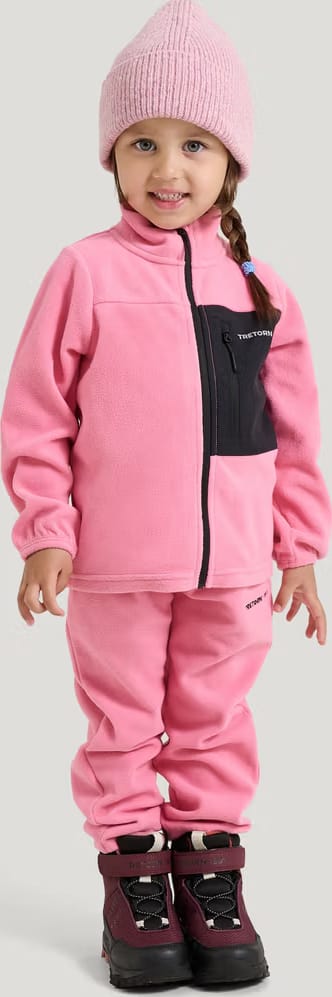 Tretorn Kids' North Micro Fleece Jacket Chateau Rose Tretorn
