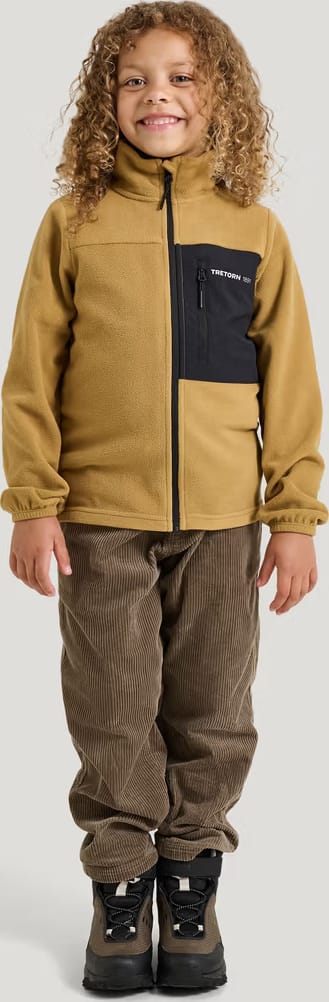 Tretorn Kids' North Micro Fleece Jacket Cumin Tretorn
