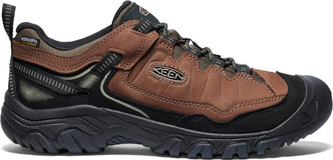 Keen Men's Keen Targhee Iv Waterproof-Bison-Black Bison-black Vandringsskor 45