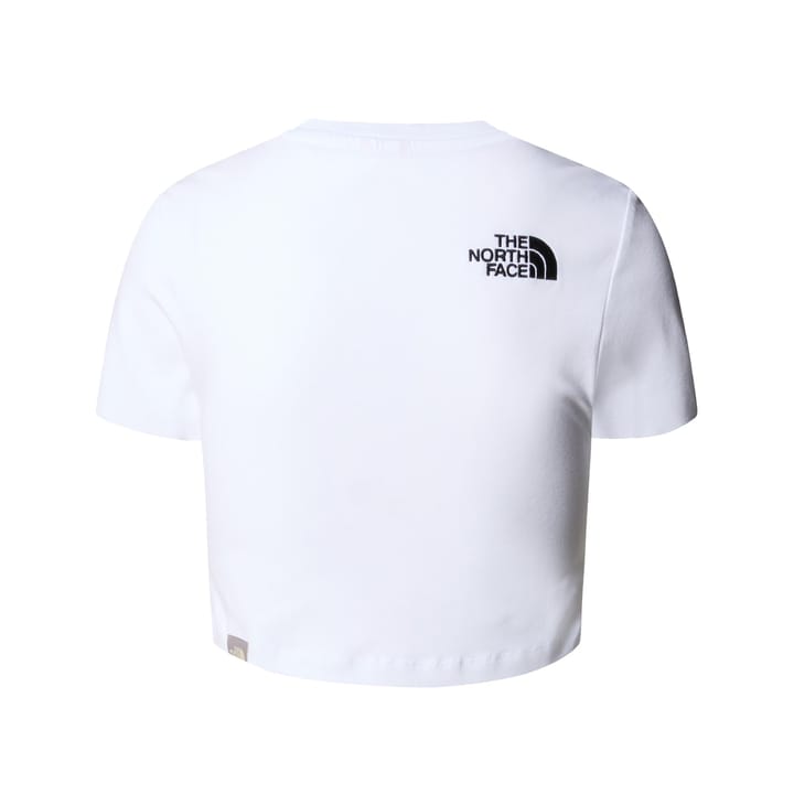The North Face W Crop T TNF WHITE The North Face