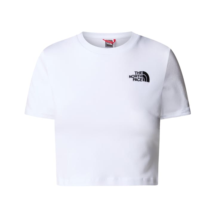 The North Face W Crop T TNF WHITE The North Face