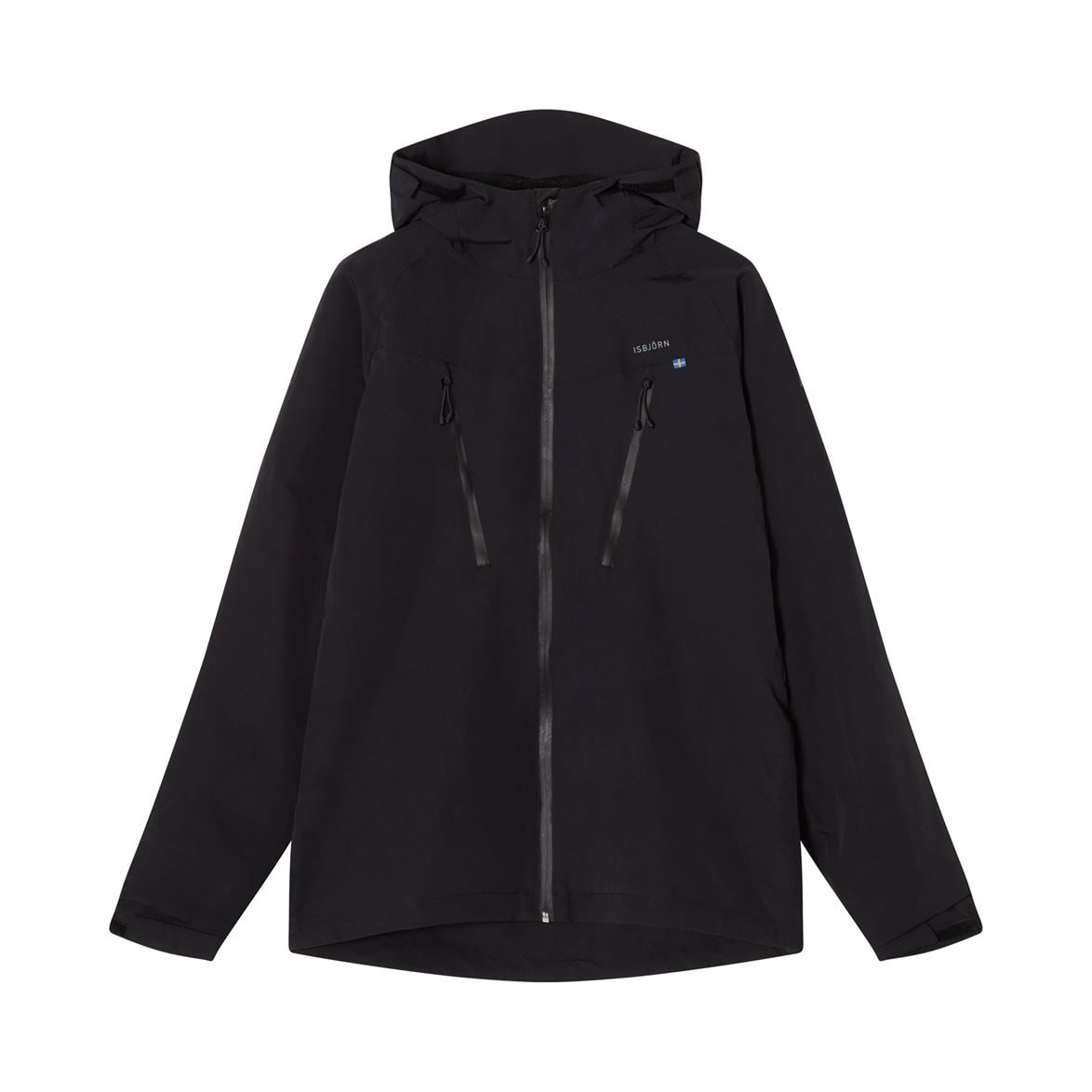 Isbjörn of Sweden Teens' Monsune Hardshell Jacket Black
