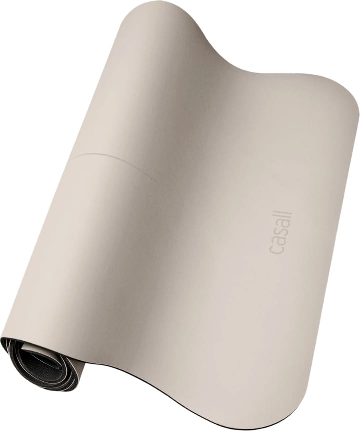 Casall Yoga Mat Grip&Cushion III Scallop 5mm Light Cashmere Casall