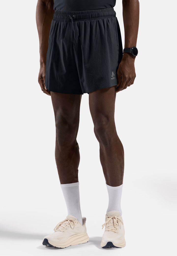 Odlo Men's Zeroweight 5 Inch Short Inner Brief Black Odlo