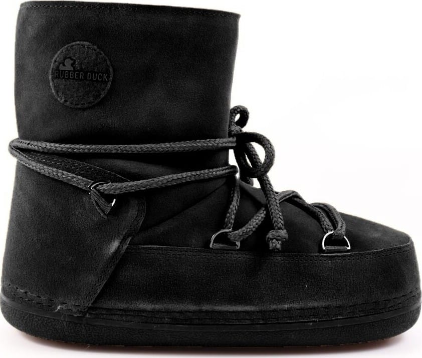Rubberduck Women's Rd Bulky Boots Suede Adult Black