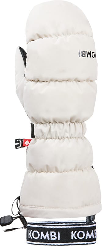 Kombi Women's Snazzy Ethical Goose Down Mittens Moonstone Kombi