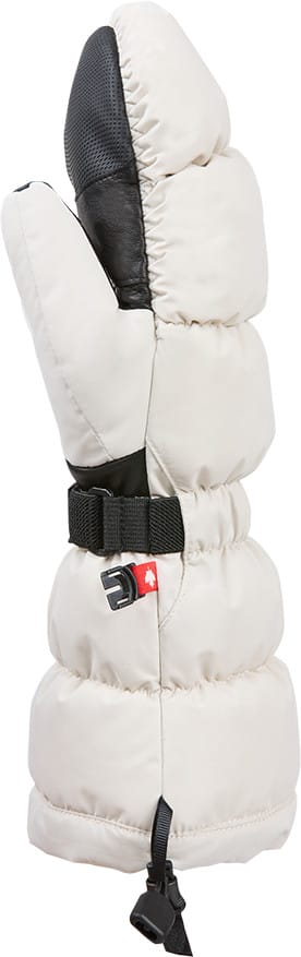 Kombi Women's Snazzy Ethical Goose Down Mittens Moonstone Kombi