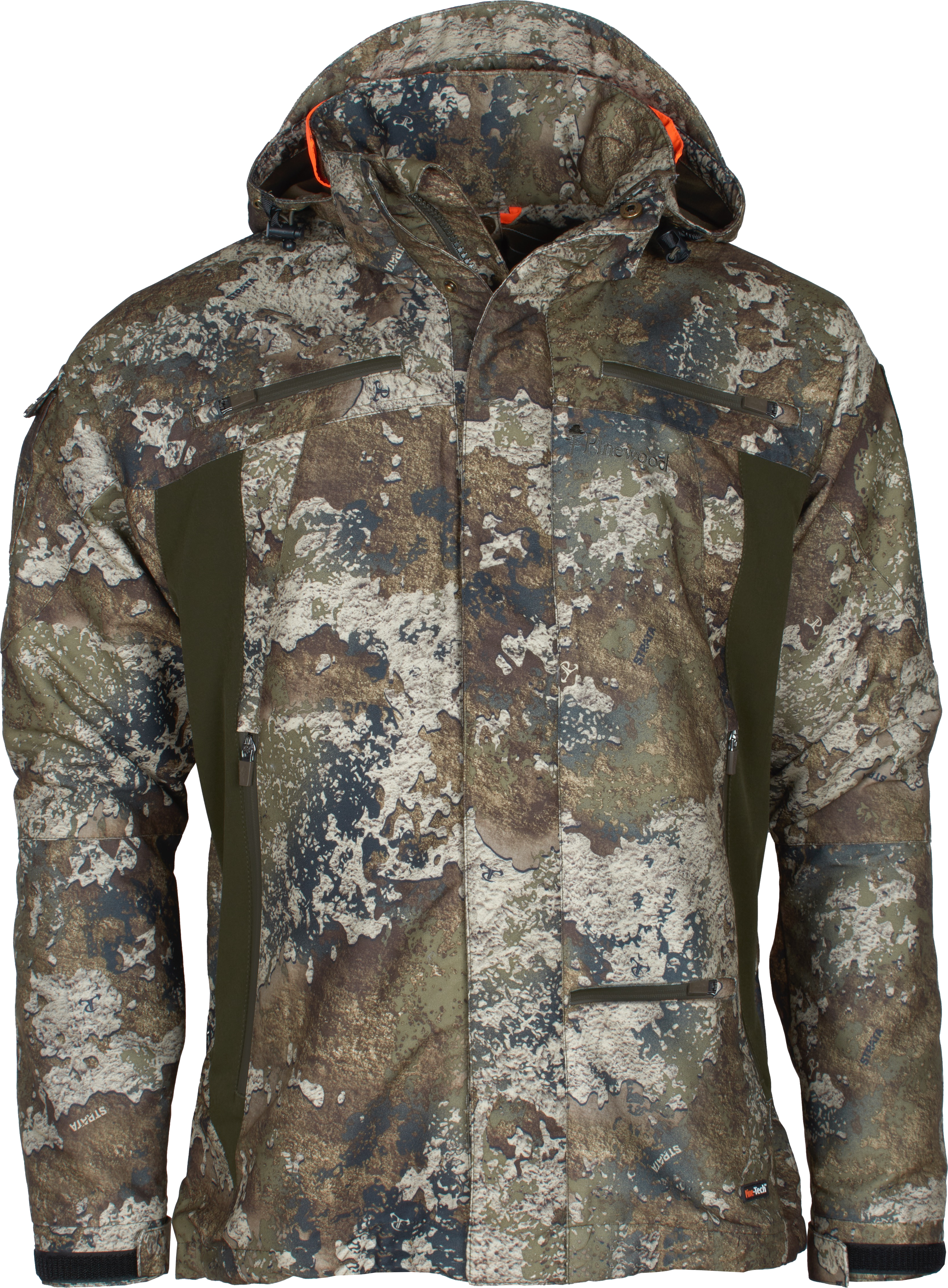 Pinewood Men's Hunter Pro Xtreme 2.0 Camou Jacket Strata Ovadderade jaktjackor S