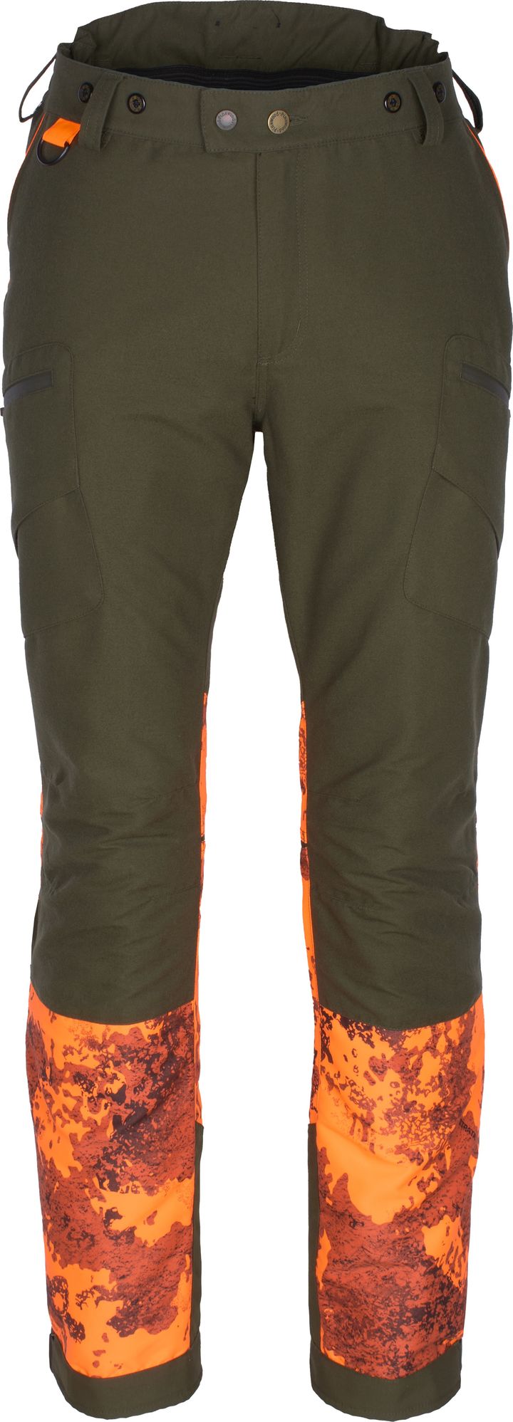 Pinewood Men's Hunter Pro Xtreme 2.0 Camou Trousers-C Mossgreen/Strata Blaze Pinewood