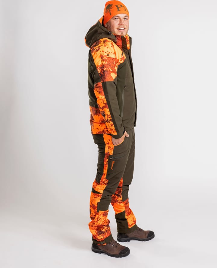 Pinewood Men's Hunter Pro Xtreme 2.0 Camou Trousers-C Mossgreen/Strata Blaze Pinewood