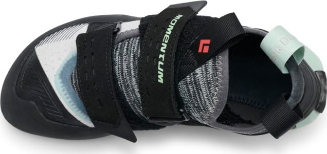 Black Diamond Women's Momentum Climbing Shoes Foam Green-alloy Black Diamond