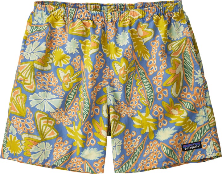 Patagonia Men's Baggies Shorts 5 Inch Flourish: Abundant Blue Patagonia