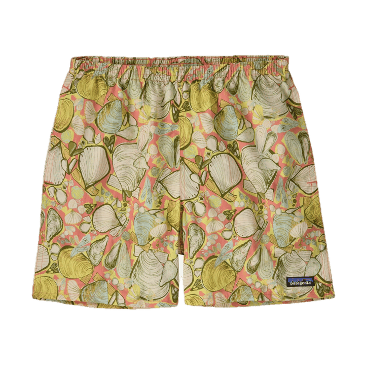 Patagonia Men's Baggies Shorts 5 Inch Shelly Shelly: Mellow Melon Patagonia