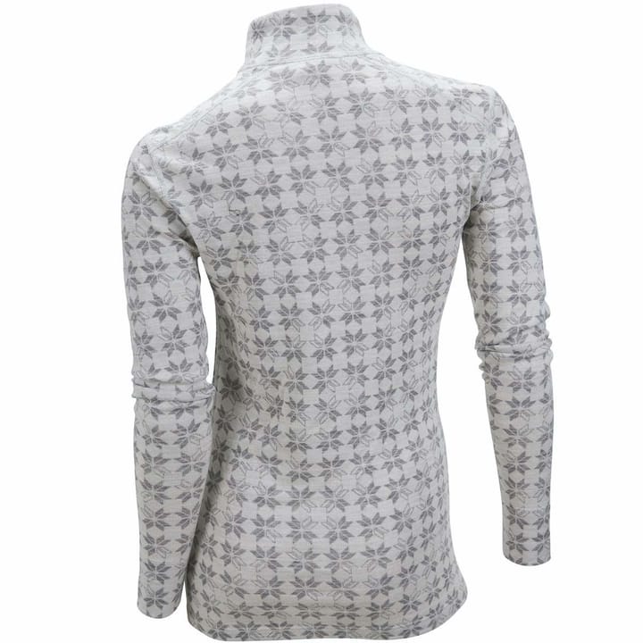 Ulvang Maristua Turtle Neck W/Zip W Vanilla/Grey Melange Ulvang Ulvang Maristua Turtle Neck W/Zip W Vanilla/Grey Melange Ulvang