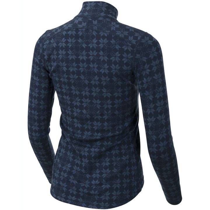 Ulvang Women's Maristua Turtle Neck With Zip New Navy/Navy Melange Ulvang Ulvang Women's Maristua Turtle Neck With Zip New Navy/Navy Melange Ulvang