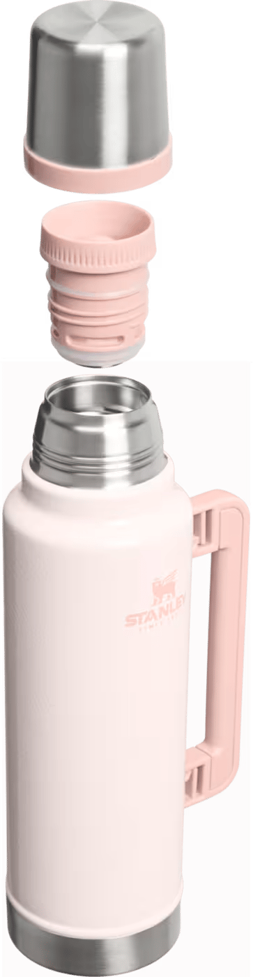 Stanley The Legendary Classic Bottle 1,4 L Hammertone Rose Quartz Stanley