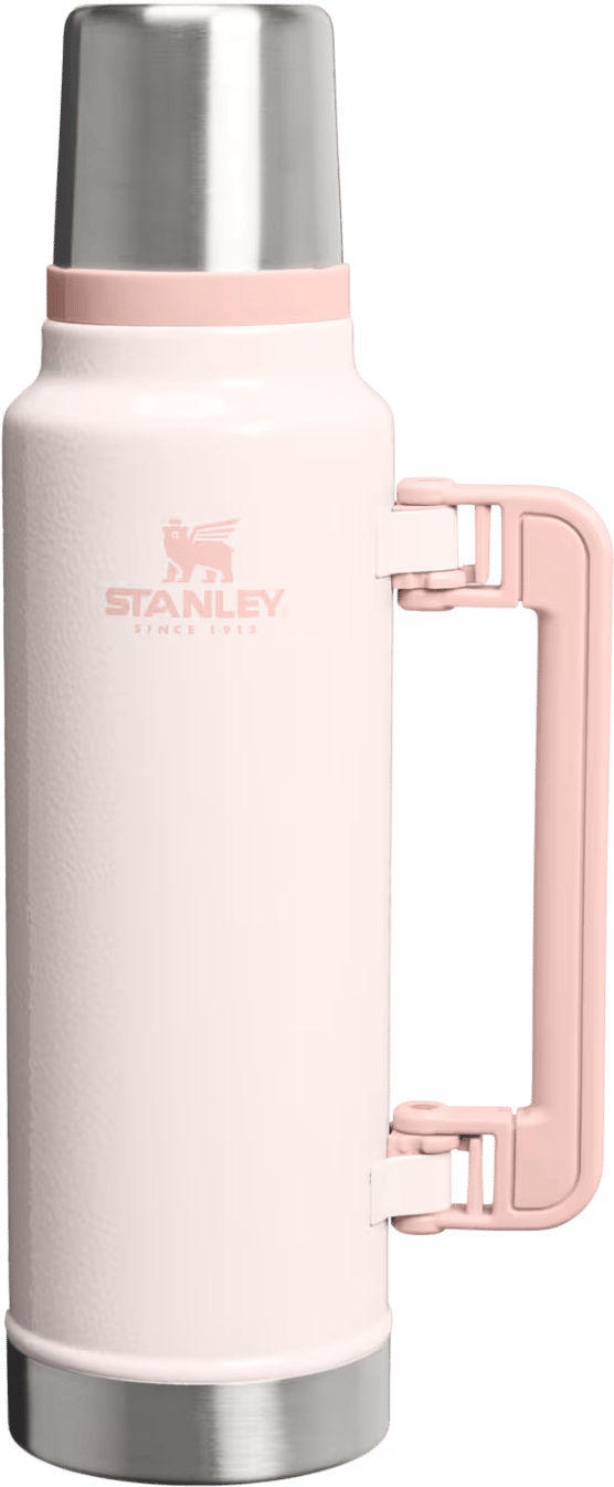 Stanley The Legendary Classic Bottle 1,4 L Hammertone Rose Quartz Stanley