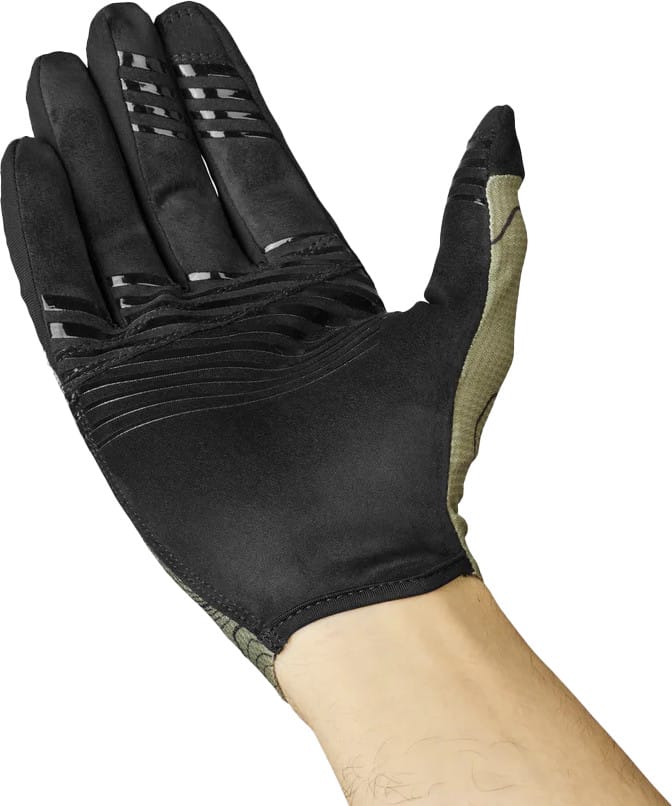 Gripgrab Rebel Full Finger Summer Gloves Olive Green Gripgrab
